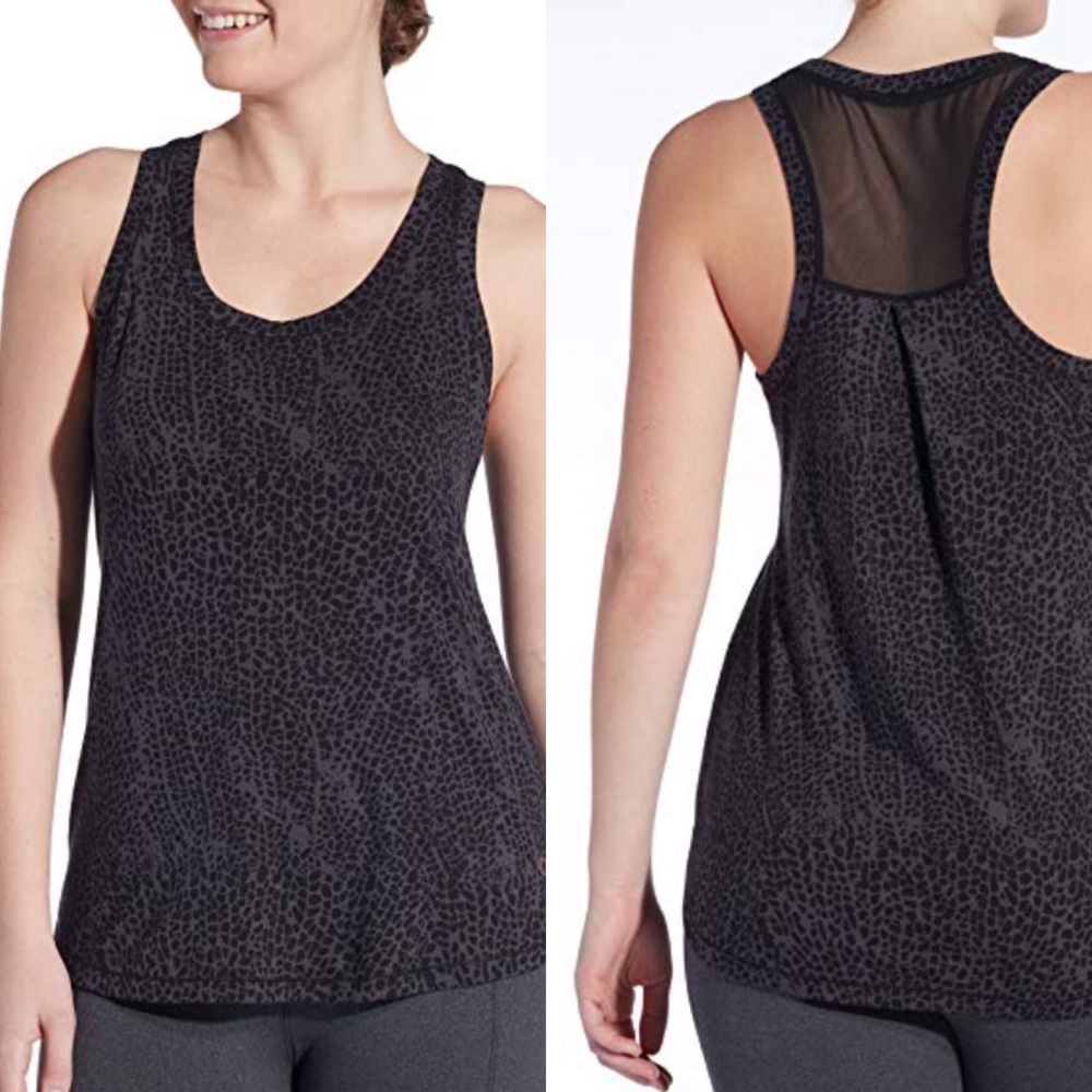 CALIA “everyday printed tank in sea fan” Athletic tank Running tank Workout top